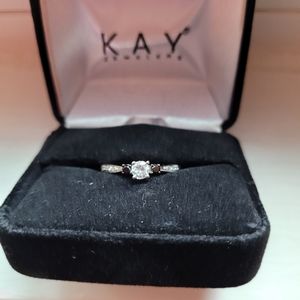 3 stone Diamond ring size 6